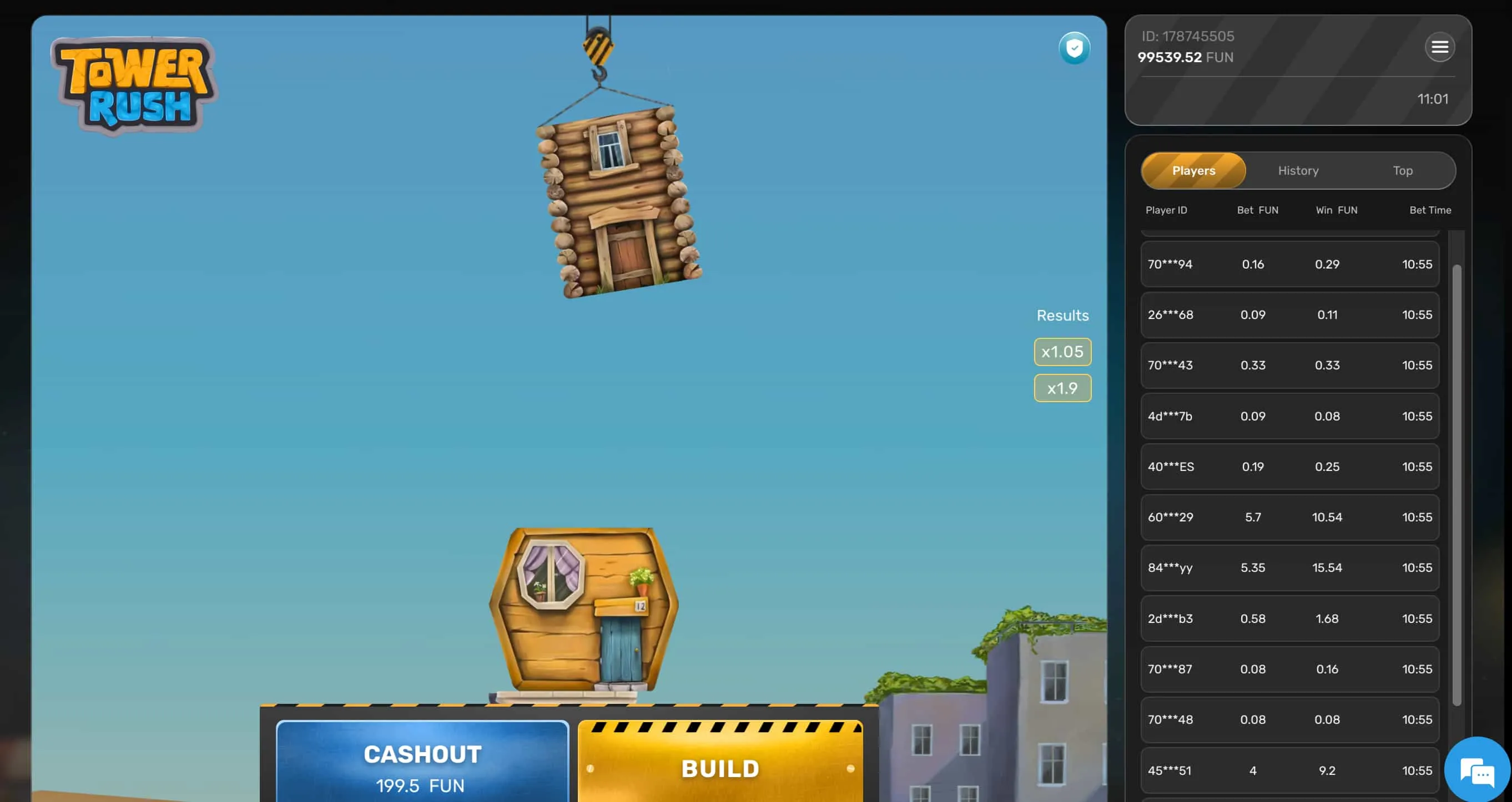 Seguridad de Tower Rush